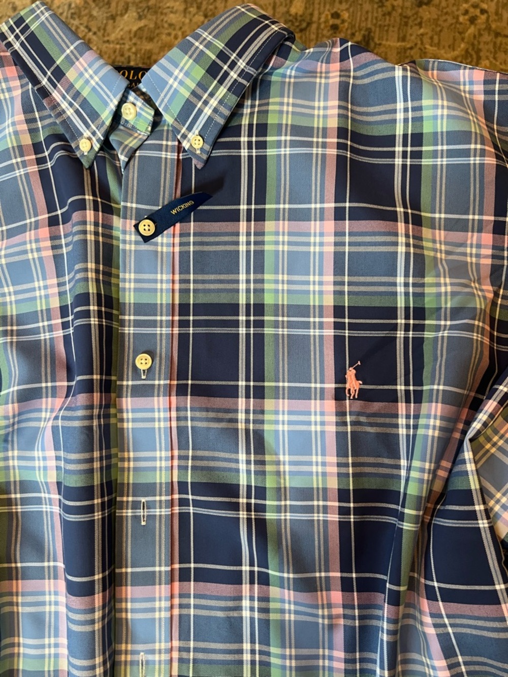 Polo Ralph Lauren plaid Performance Button-up